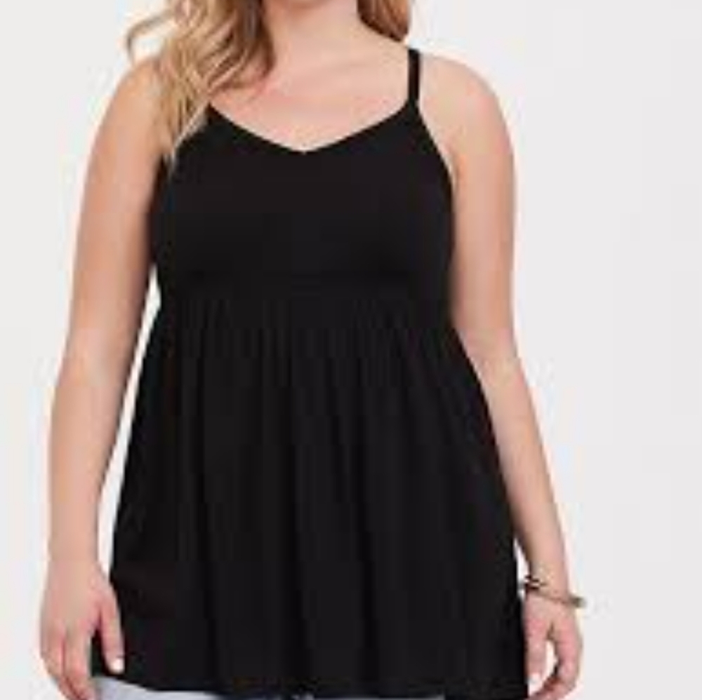 Black lace torrid top